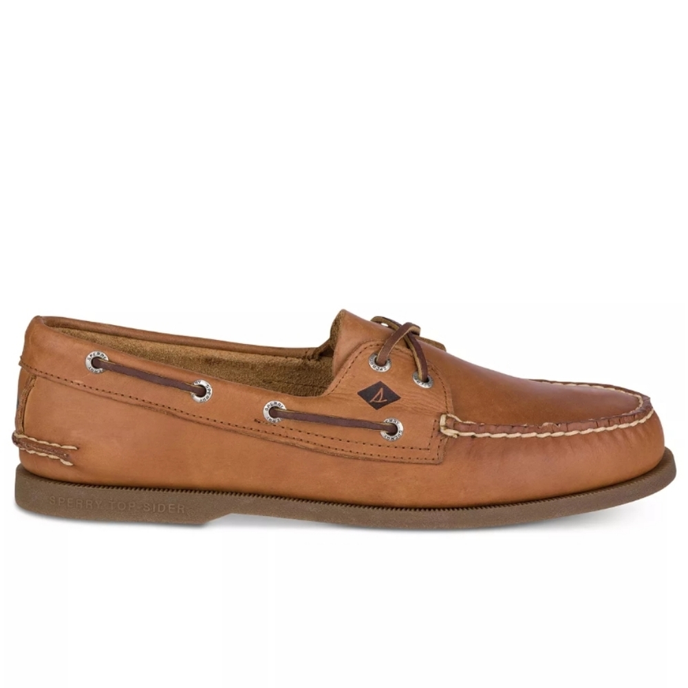 Sperry Authentic Original Boat Shoe Sahara Leather -10 - Picture 2 of 7